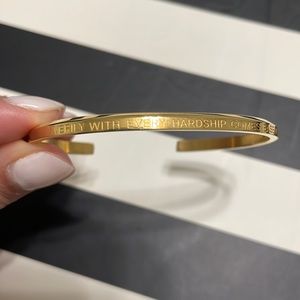 Very early with every hardship comes ease bracelet